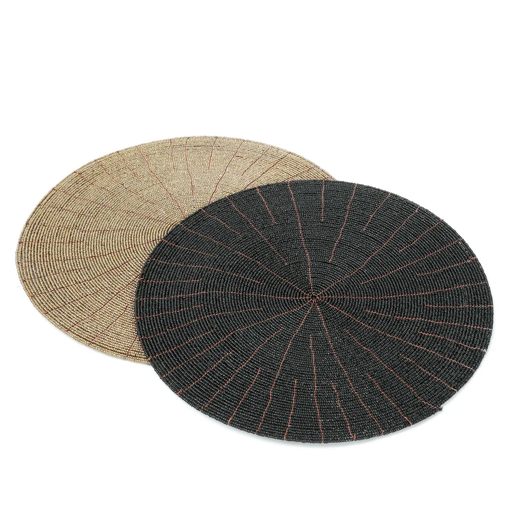 The Beaded Placemat - Black_40