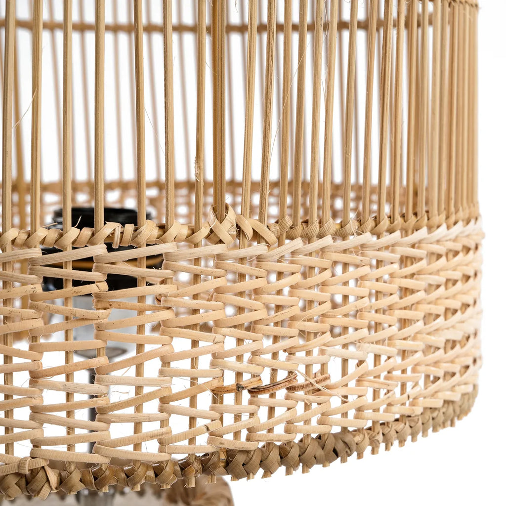 The Kiska Table Lamp - White Natural