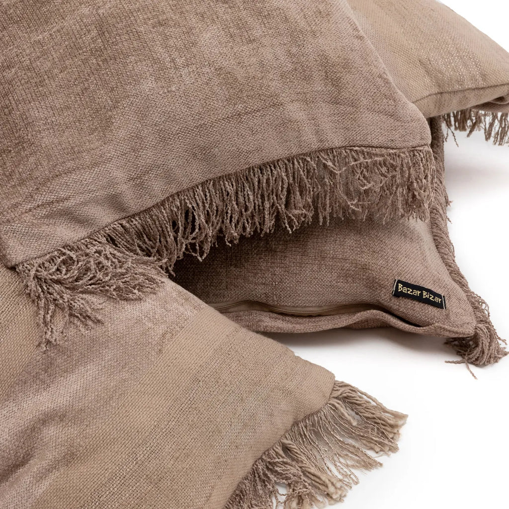 The Oh My Gee Cushion Cover - Concrete Velvet - 60x60_40