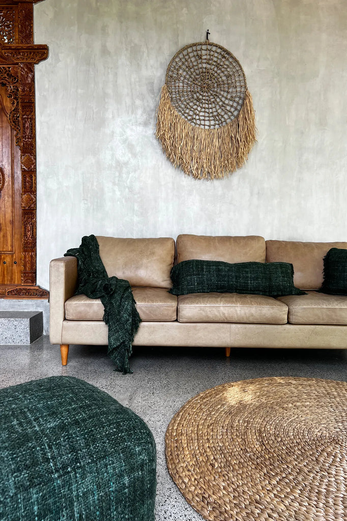 The Oh My Gee Cushion Cover - Forest Green - 35x100_40