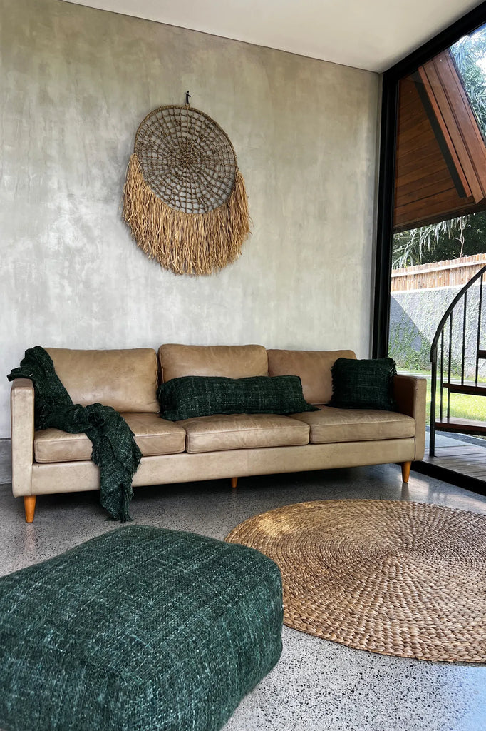 The Oh My Gee Cushion Cover - Forest Green - 35x100_40