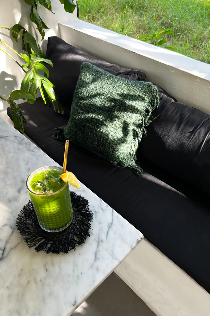 The Oh My Gee Cushion Cover - Forest Green - 40x40_40