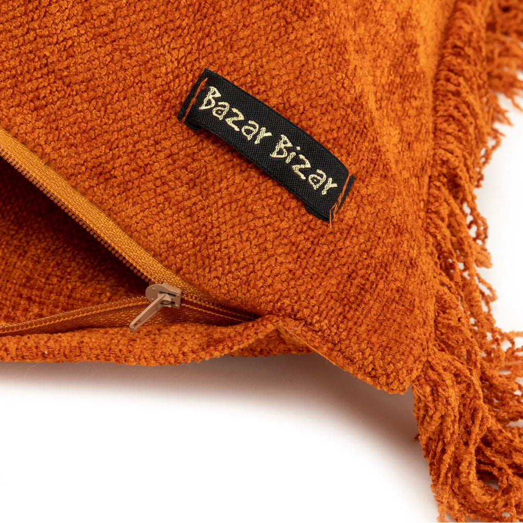 The Oh My Gee Cushion Cover - Rust Velvet - 30x50_40