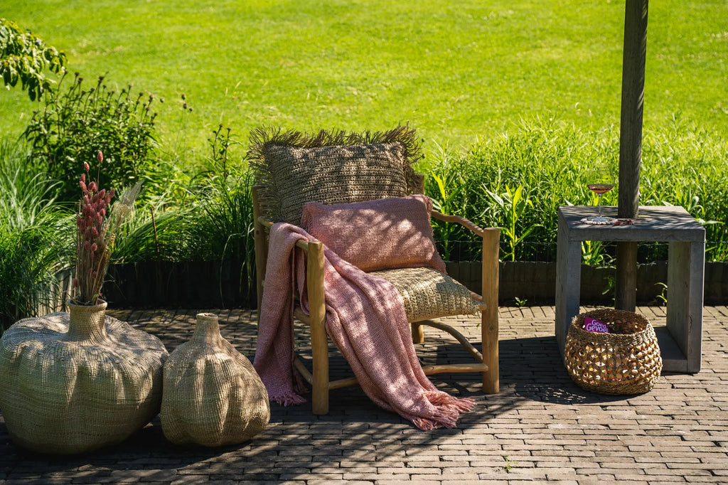 The Oh My Gee Cushion Cover - Salmon Pink - 30x50_40