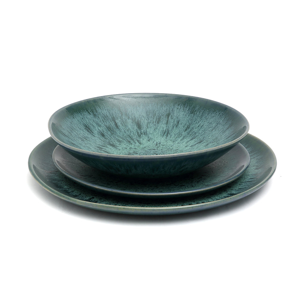 The Aqua Dinner Plate - Set of 4