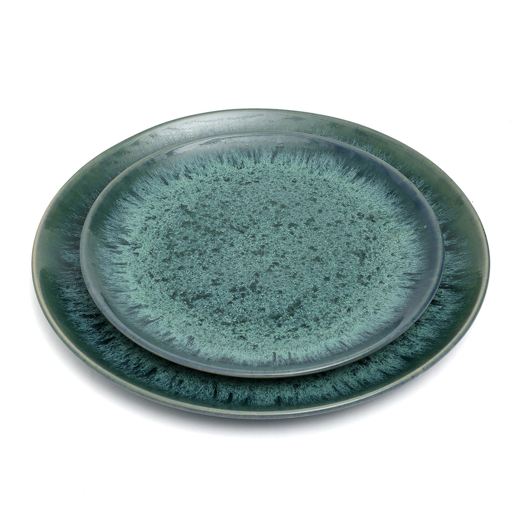 The Aqua Dinner Plate - Set of 4