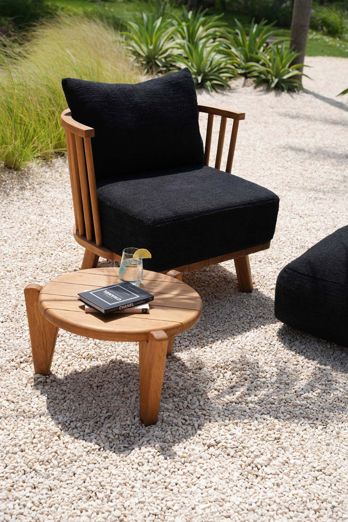 The Malawi One Seater - Natural Black