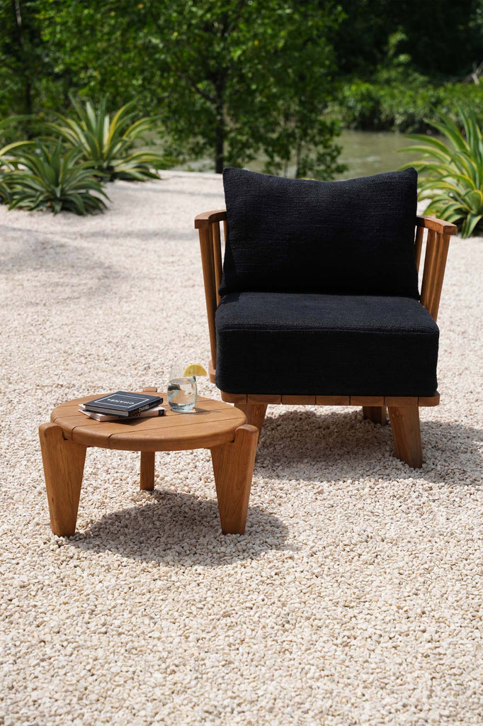 The Malawi One Seater - Natural Black