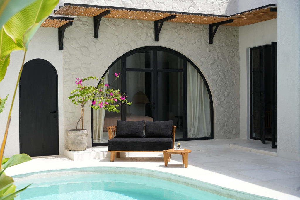 The Malawi Two Seater - Natural Black