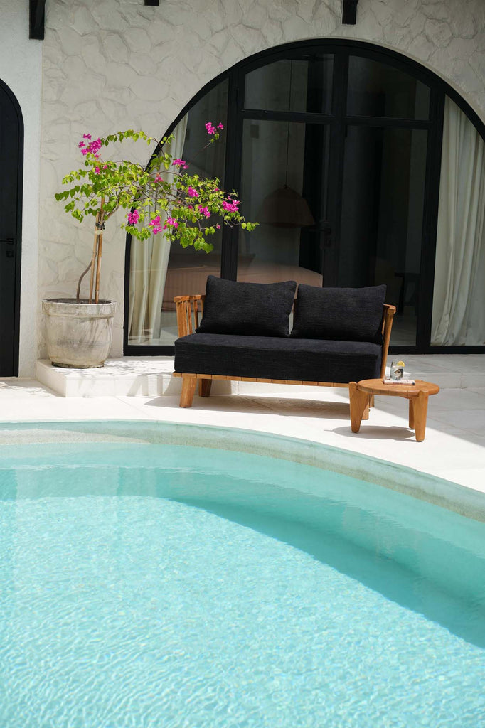 The Malawi Two Seater - Natural Black