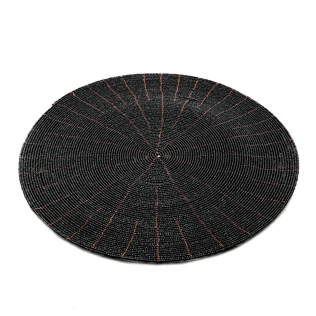 The Beaded Placemat - Black_40