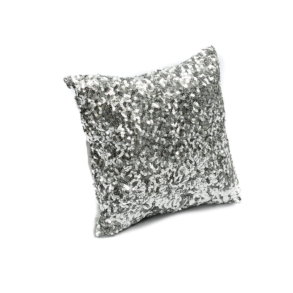 The Glitter Cushion Cover - Silver - 40x40_40