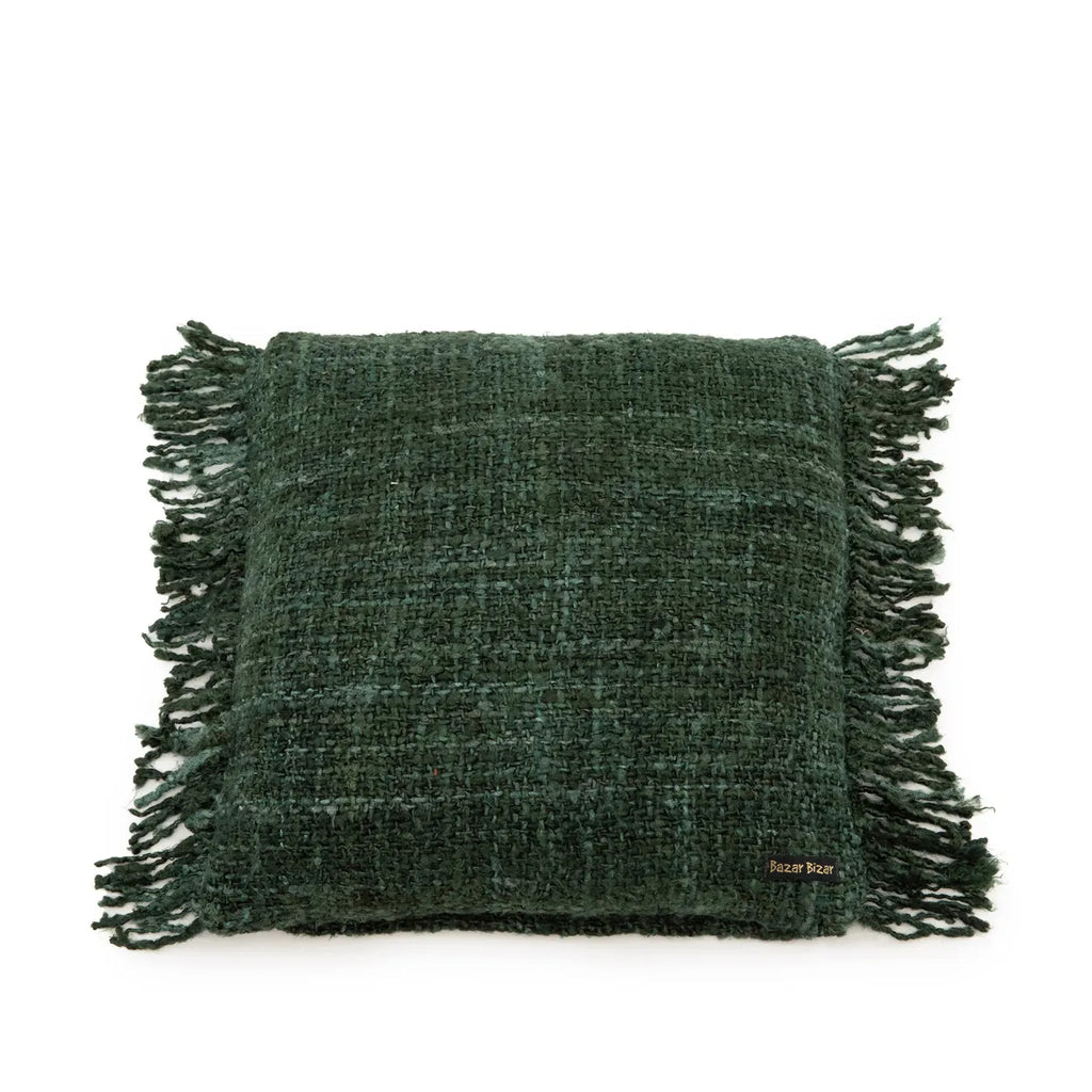 The Oh My Gee Cushion Cover - Forest Green - 40x40_40